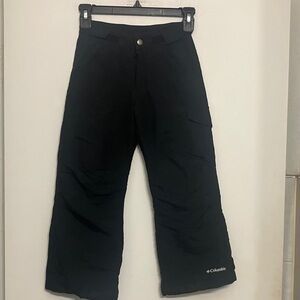 Columbia snow pants Omni shield technology waterproof black child’s 6 (unisex)